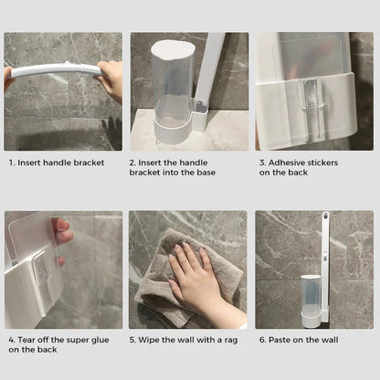 Disposable Toilet Brush for Bath & WC