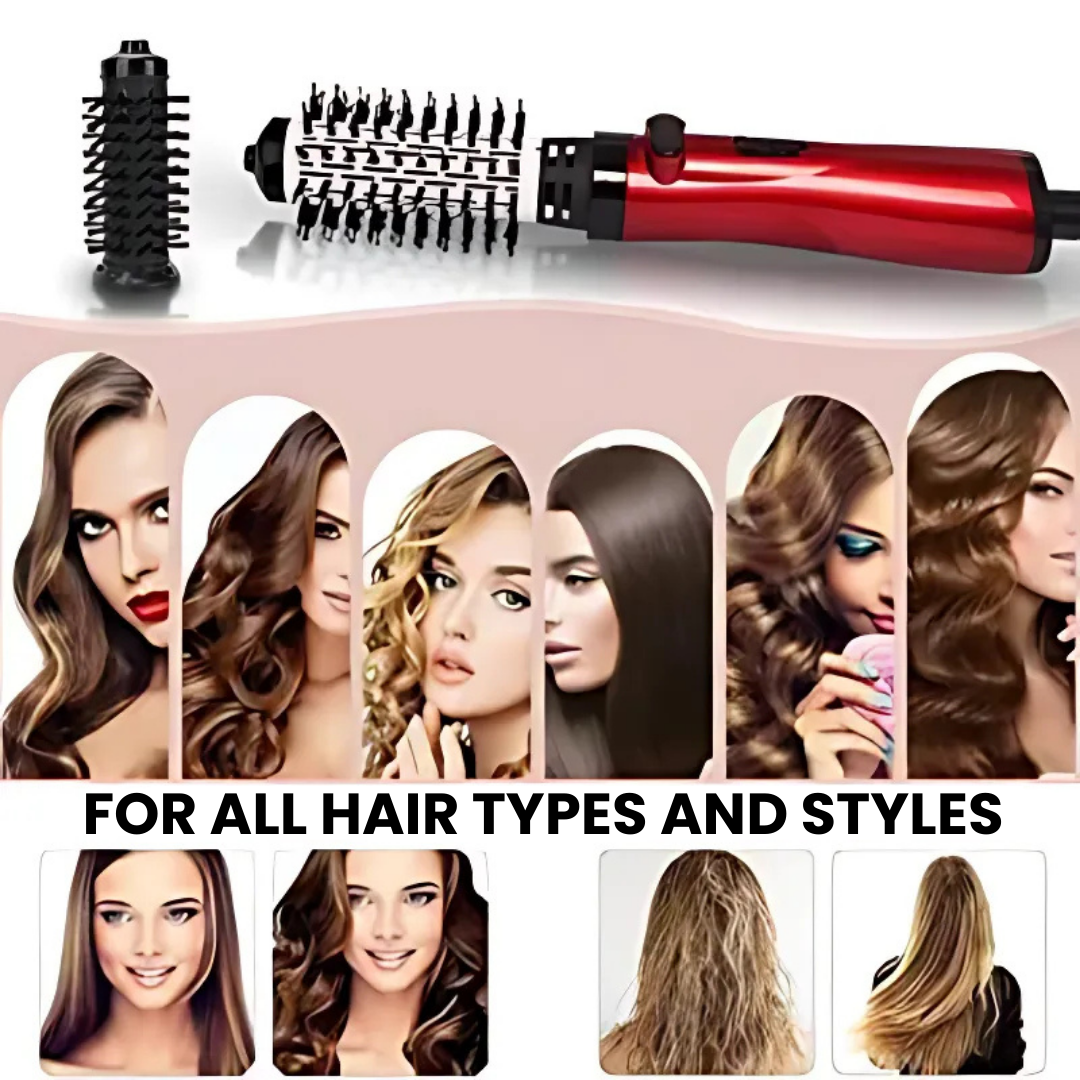 InstaGloss Hair Brush – Styling & Shine