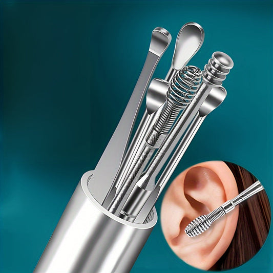 Stainless Steel Ear Cleaner Set