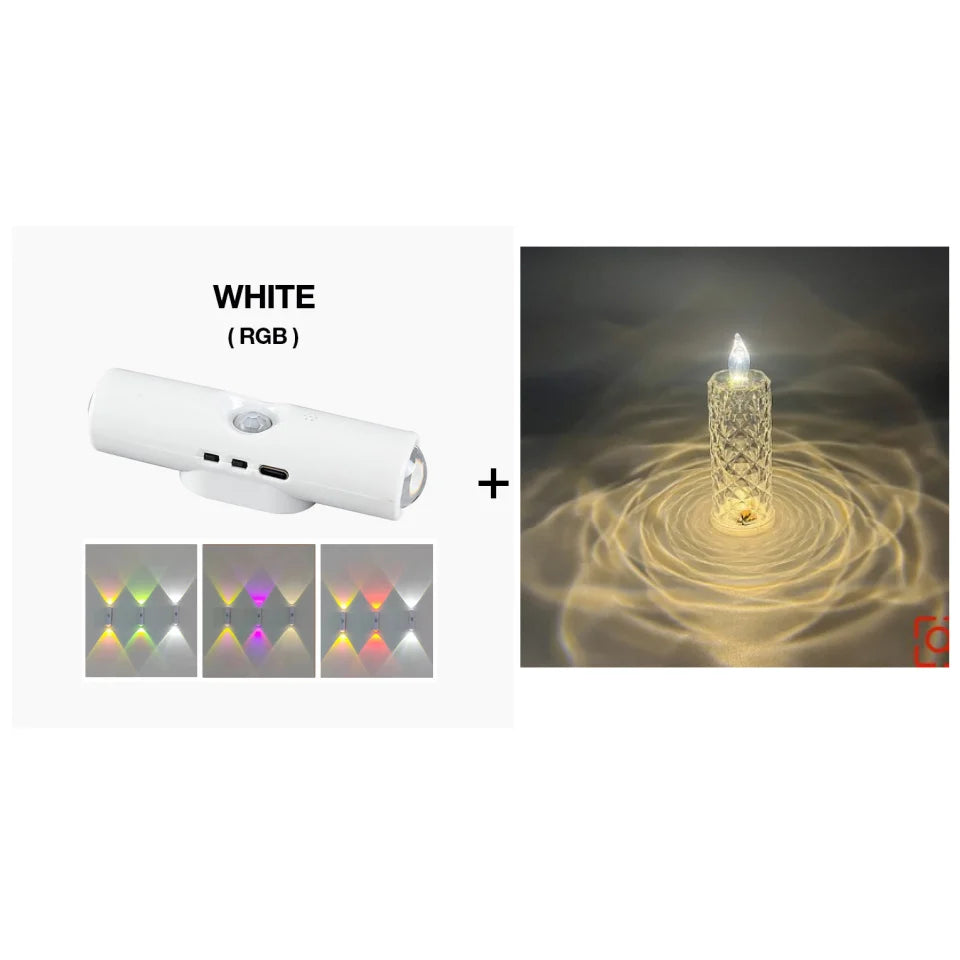 GlowAura™ — Transform Dark Rooms into Radiant Comfort Zones with Magical Color Variety and Smart Motion Detection