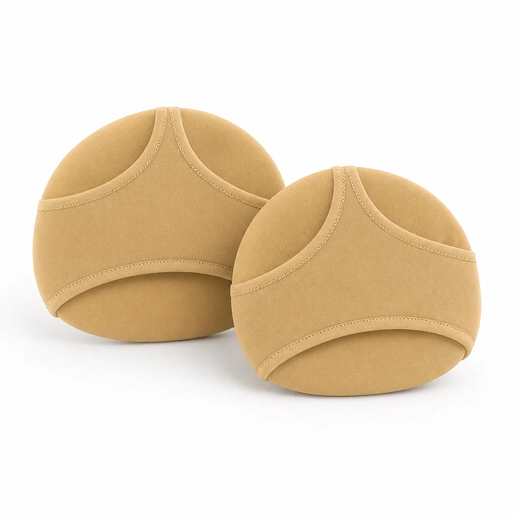 Slim Gel Cushions for the Forefoot, Non-Slip (Pair)