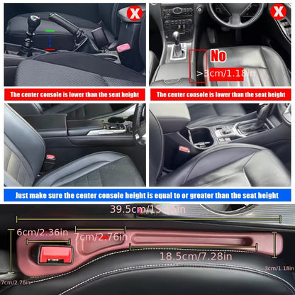 Seat Gap Organizer Car Set of 2