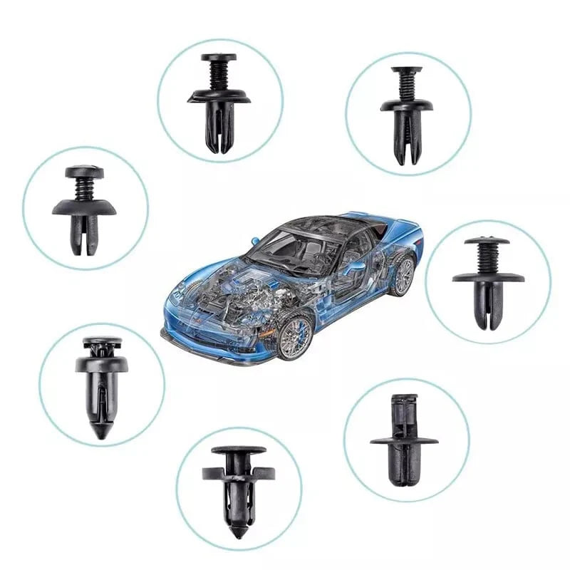 Car Mounting Clips Set 680 Pieces