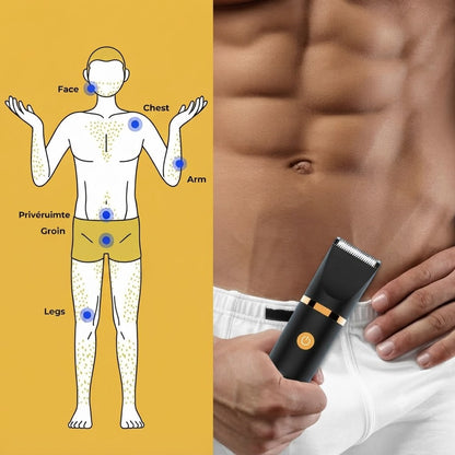 3-in-1 Body Groomer for Men – Electric Body Trimmer