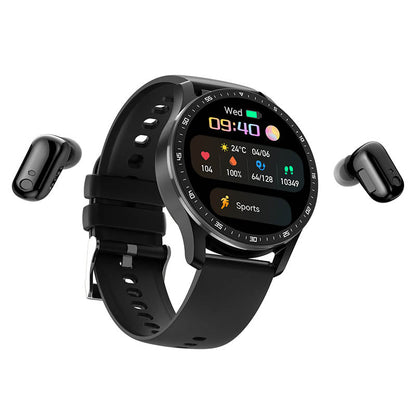 2-in-1 Smartwatch with Bluetooth Headphones