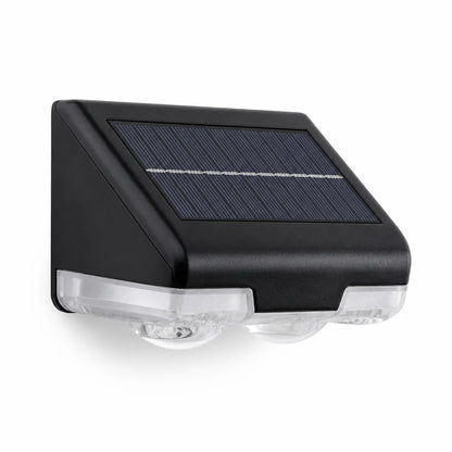 Solar-Powered Automatic Twilight Sensor Multicolor Fence Post Light