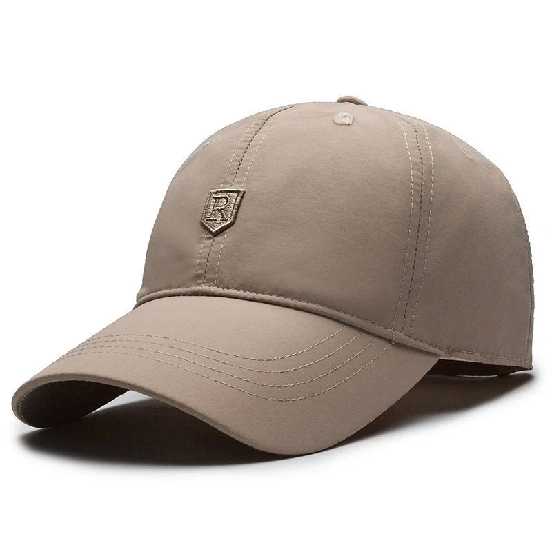 Perforated Men's Sports Cap Breathable