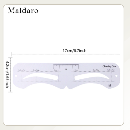 GlamBrow Eyebrow Stencil Set