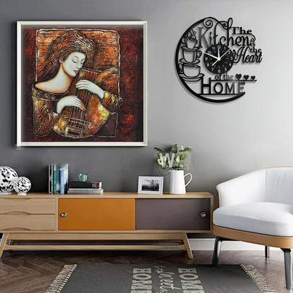 Elegant Wall Clock for the Kitchen