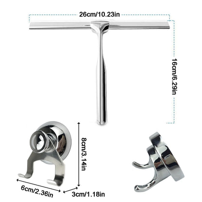 CrystalSwipe Shower Squeegee for Smooth Surfaces