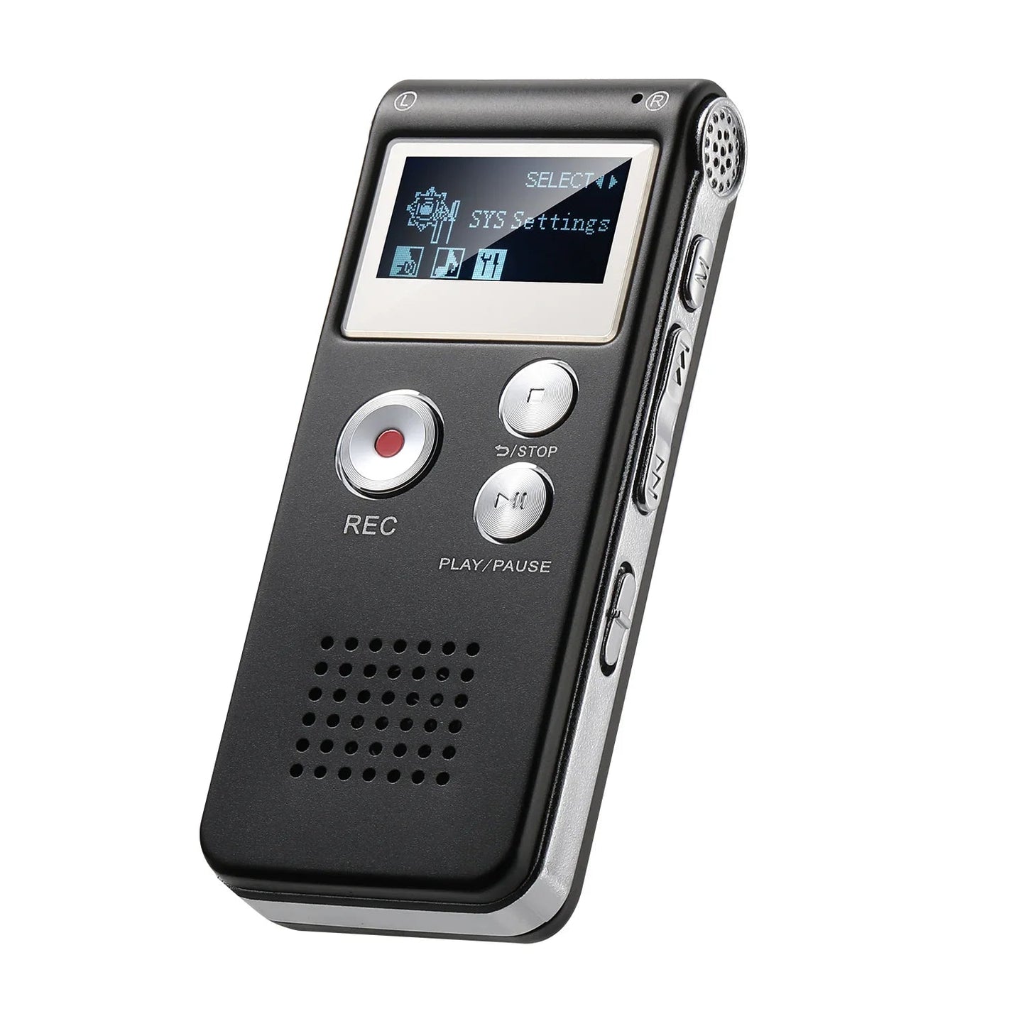 Digital voice recorder with voice activation