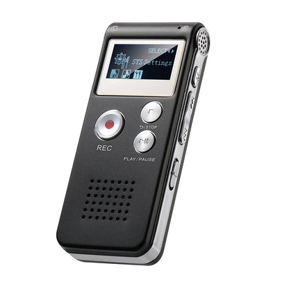 Digital voice recorder with voice activation