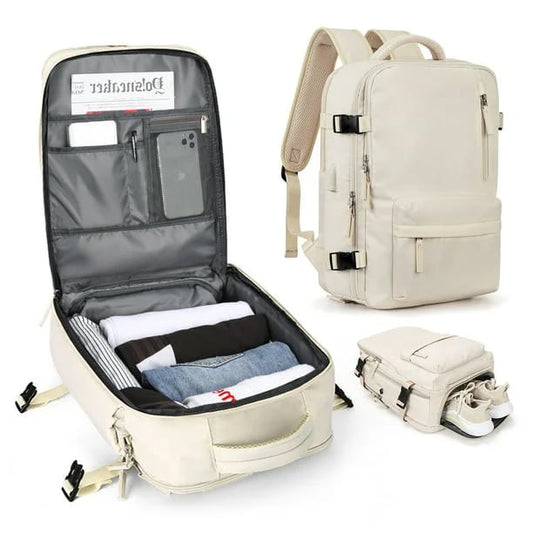 Women's Backpack 35L with USB Charging Port