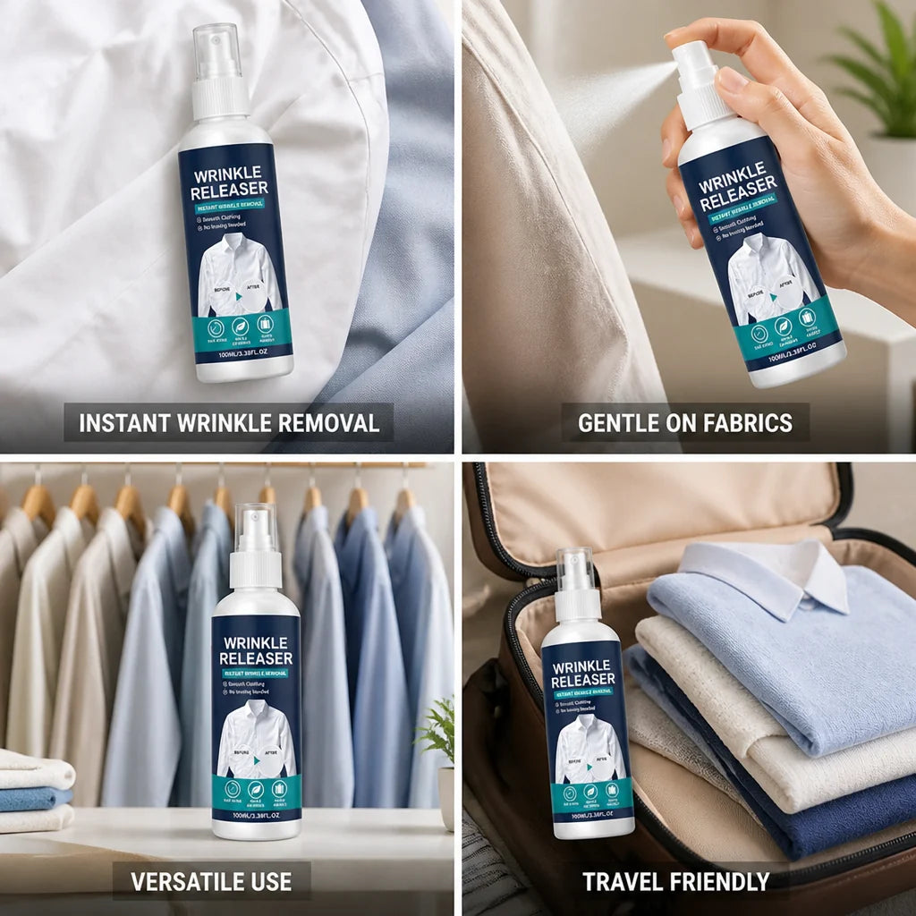 Immediate Gentle Fabric Wrinkle Release Spray (2 x 100 ml)