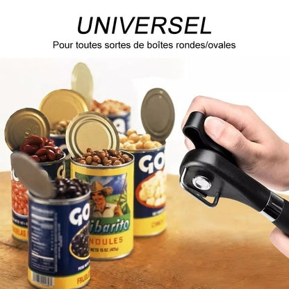 Stainless Steel Can Opener with Comfort Handle