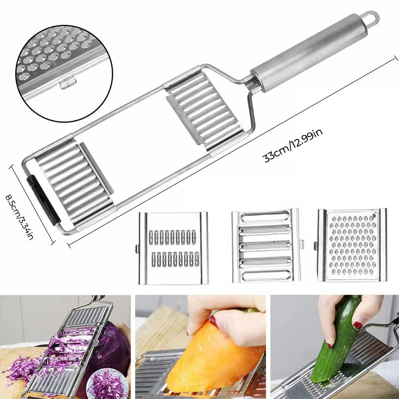 Multifunctional Vegetable Cutter with 4 Blades