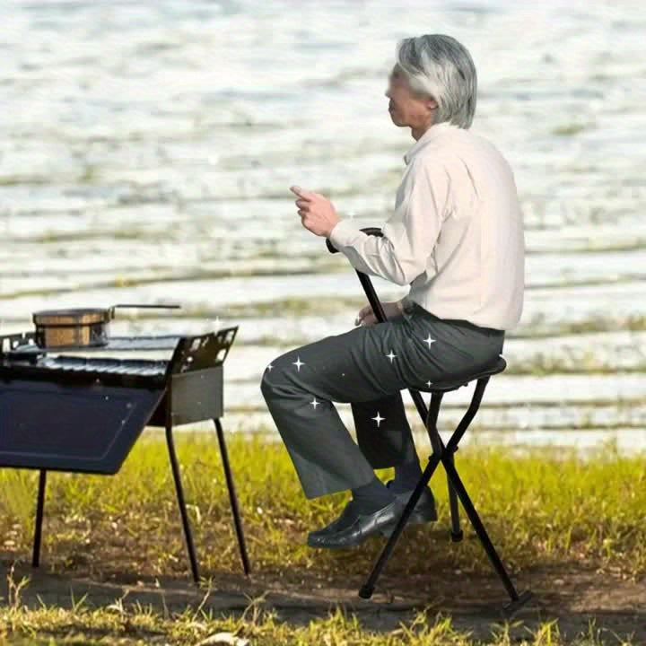 2-in-1 Walking Stick with Seat