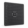 Non-slip Shower Mat with Suction Cups & Quick Drainage (Machine Washable)