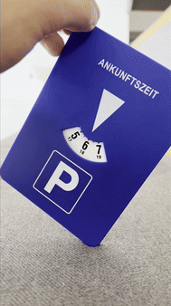 Automatic Parking Disc with Timer Function