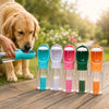 TrailBuddy™ – 3-in-1 Dog Drinking Bottle with Food Container