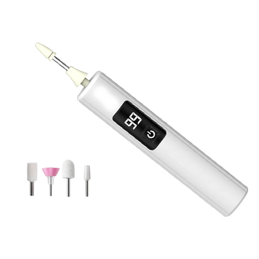 Electric Nail File with 4 Grinding Attachments