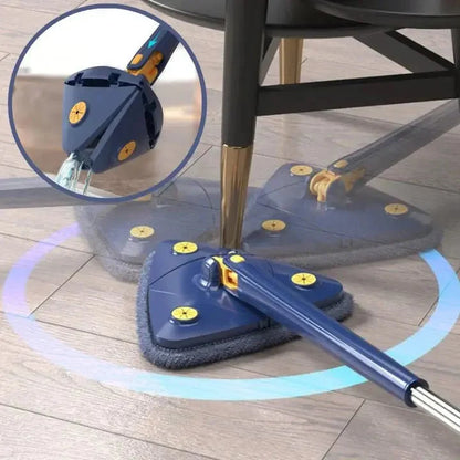 GlideSweep™ 360 — Clean painlessly, effortlessly sparkle every corner!