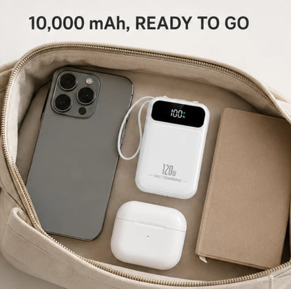 Portable Power Bank with Digital Display
