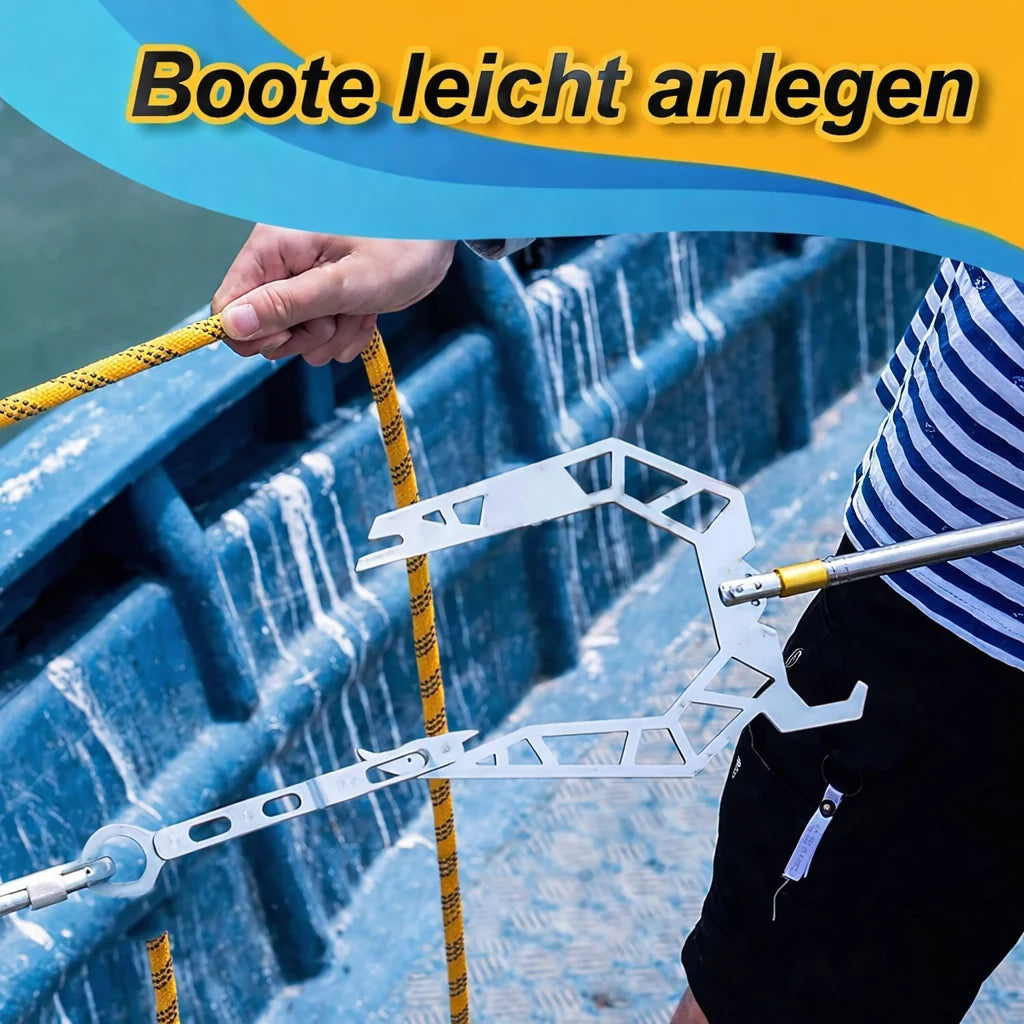 PortWave™ — No more effort when docking – pull the boat safely and stress-free to the pier!