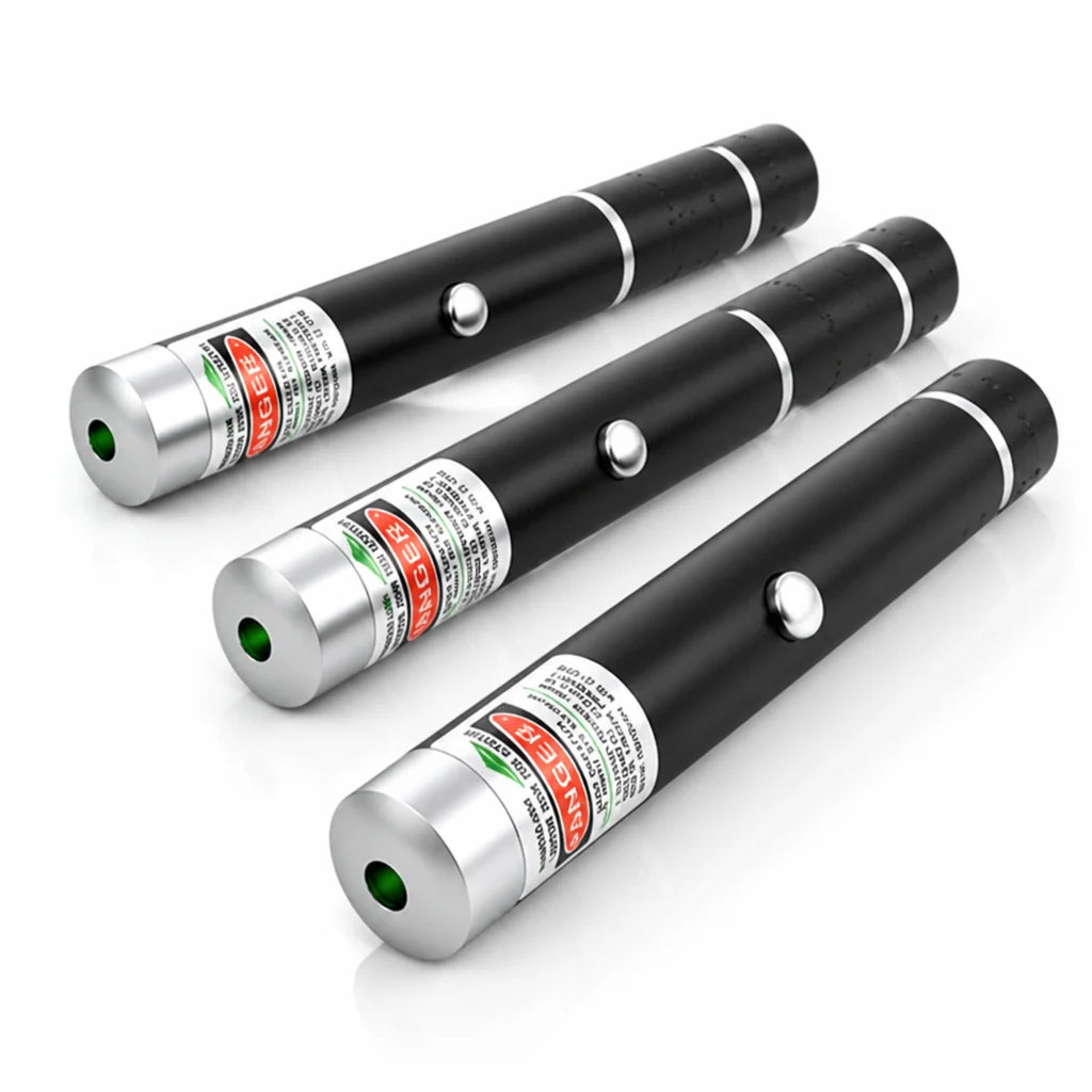 Daylight Visible High-Performance Green Laser Pointer (Aluminum Housing)
