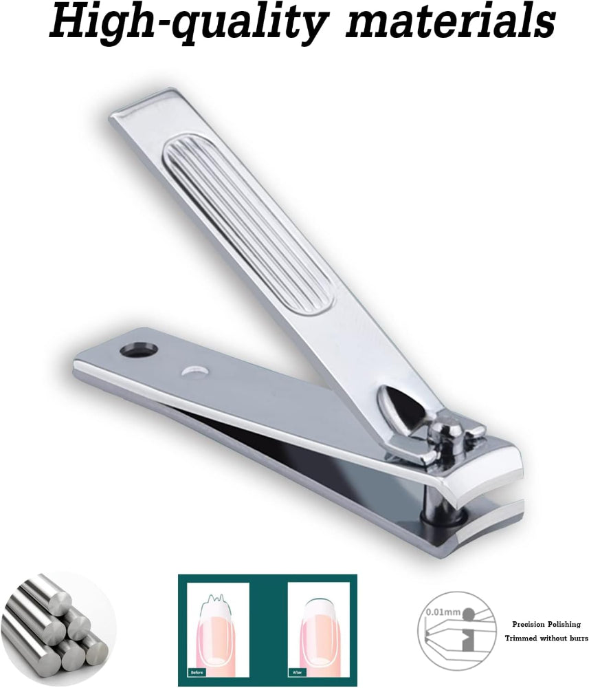 6-piece stainless steel nail clipper set
