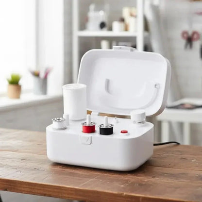 TurboSpin™ — Spool in a flash, so your sewing flow never stops!