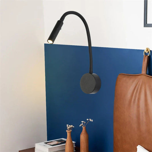 LED Wall Lamp with Swivel Arm & Touch Control
