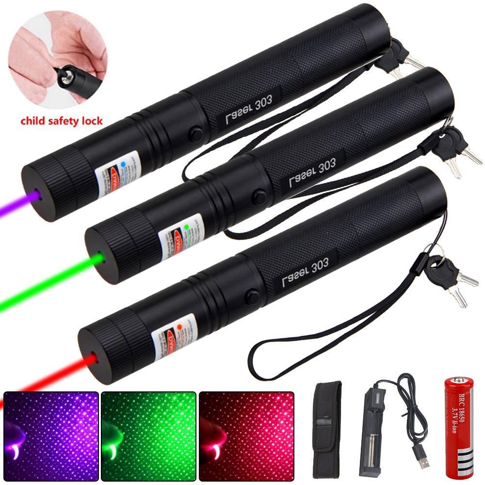 Laser Pointer Long Distance Adjustable Aluminum
