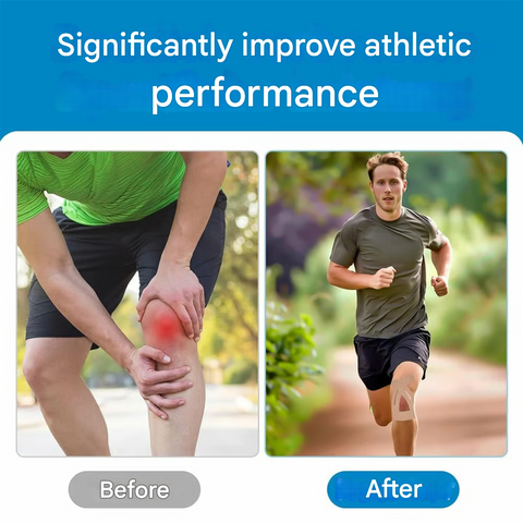 Pre-Cut Knee Kinesio Tape – 10+10 Free