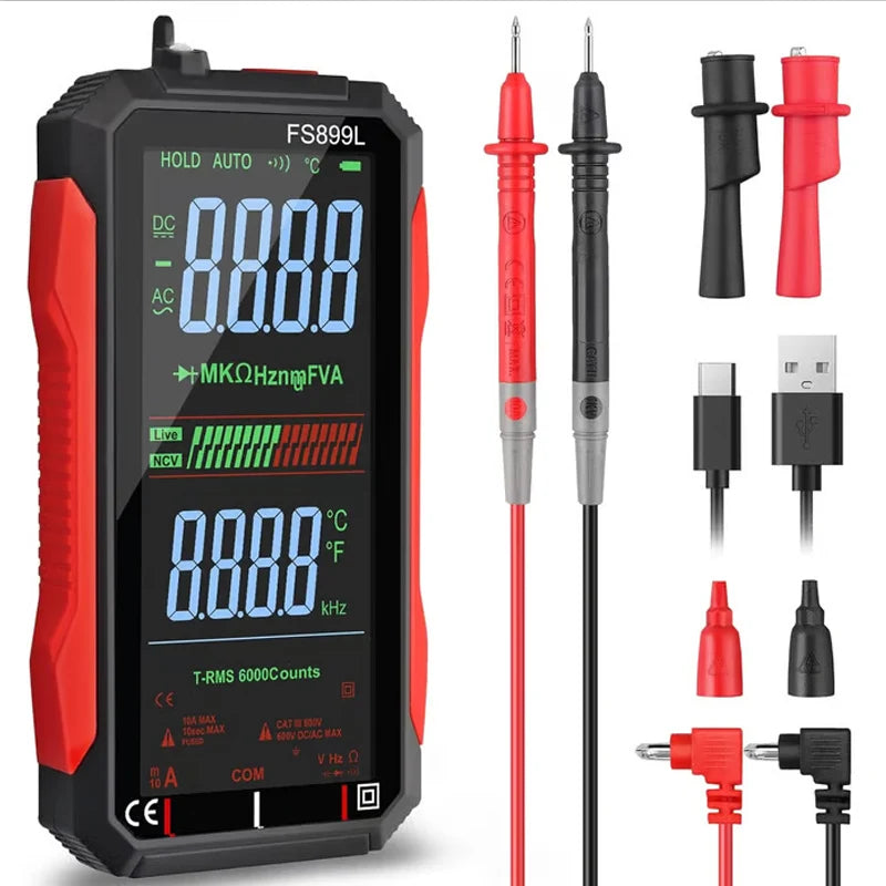 VoltGuard™ — Never change batteries again, always precise, lightning-fast, and safe measurement!