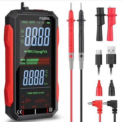 VoltGuard™ — Never change batteries again, always precise, lightning-fast, and safe measurement!