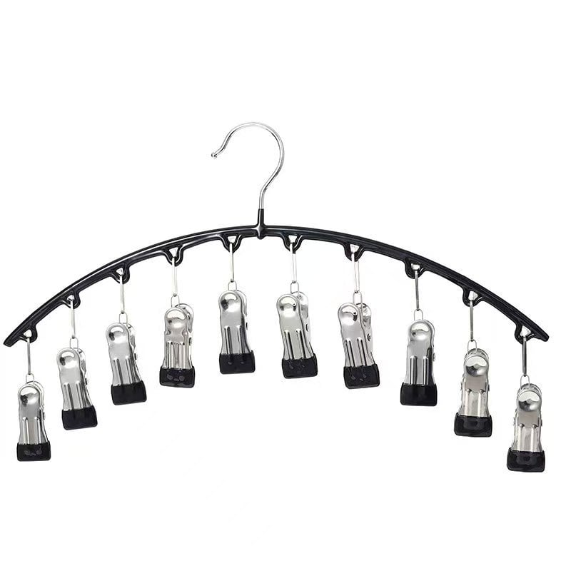 Leggings Organizer Clothes Hanger with Rubber Clips