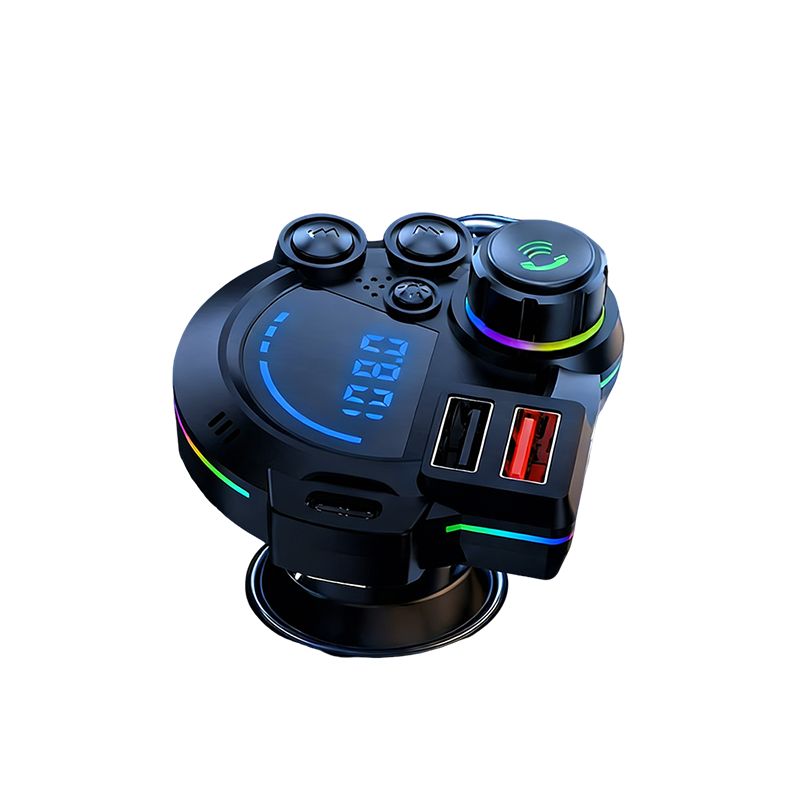 Car FM Transmitter Bluetooth 5.3 Dual USB