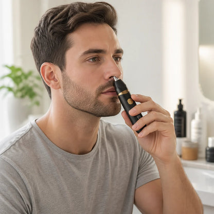 USB Rechargeable 3-in-1 Nose, Ear, and Body Trimmer