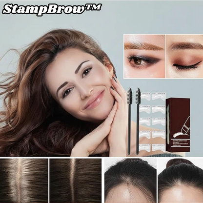 StampBrow Eyebrow Stamp with 10 Stencils