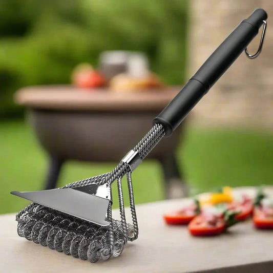 GrillMaster BBQ Brush without Metal Bristles