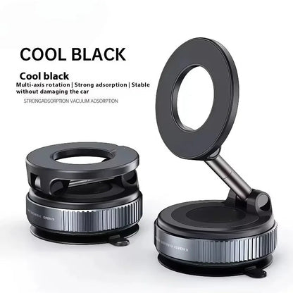 Magnetic Phone Holder | With Vacuum Suction Cup | 360° Adjustable