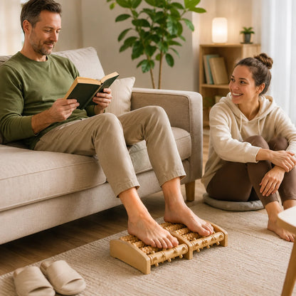 Wooden Foot Massage Board – Reflexology Massage