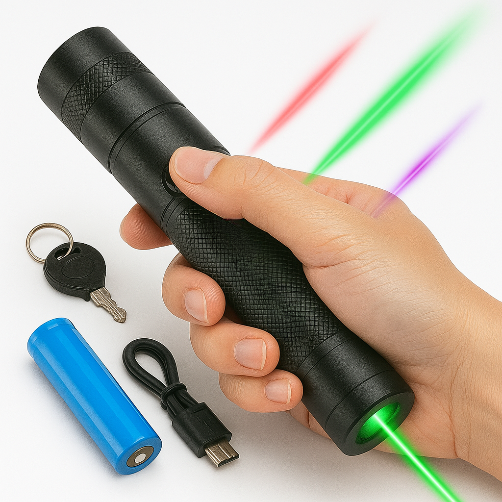 Laser Pointer Long Distance Adjustable Aluminum