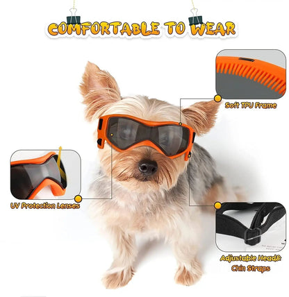 Dog Protective Glasses with UV, Wind & Dust Protection
