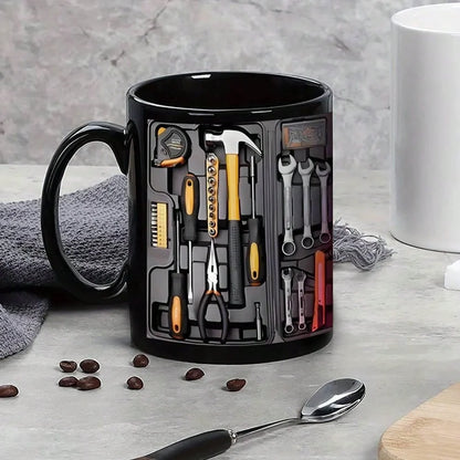 CraftMaster™ Precision Mug — Celebrate Your Maker Power with Every Sip in Rugged Style
