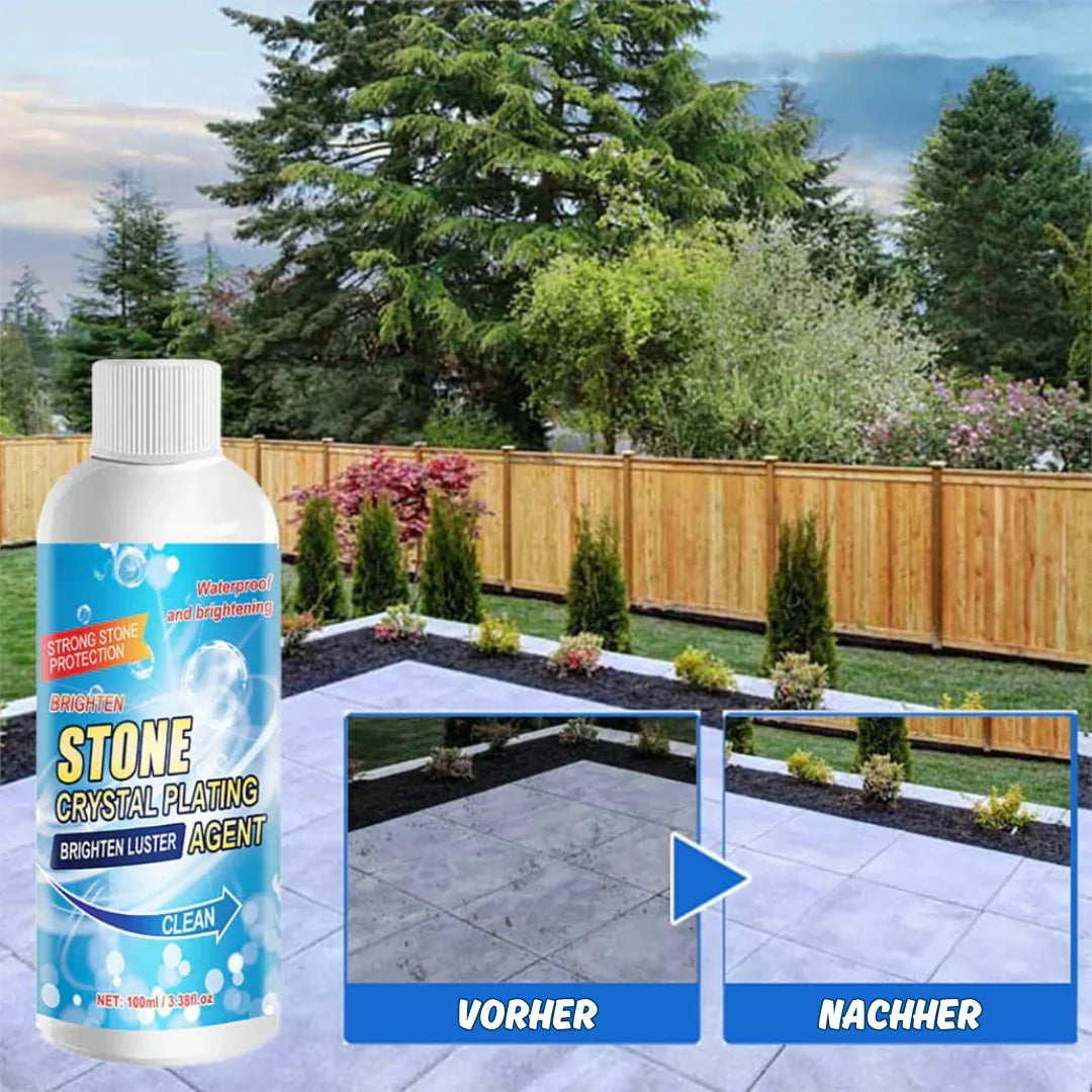 StoneRevive™ — Gives your natural stone a new shine without chemicals and protects your family at the same time