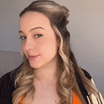 Curling iron for various curl styles