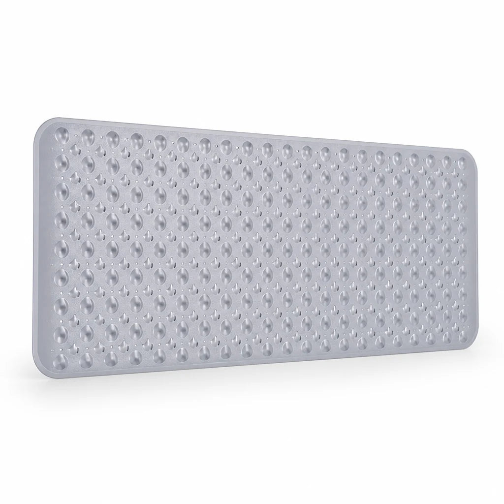 Extra-long Non-slip Bath Mat (Suction Cups & Drain Holes)