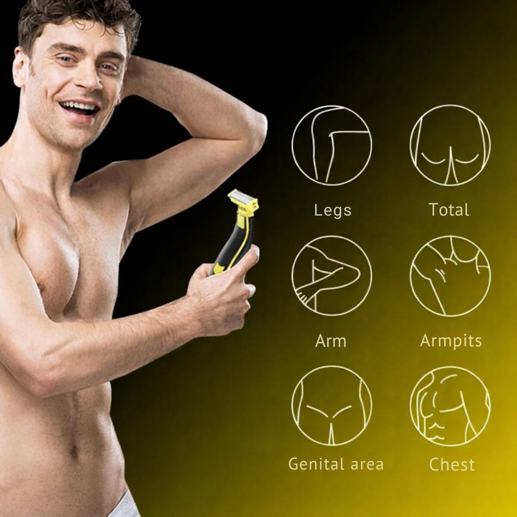 Electric Shaver for Men – Waterproof & USB